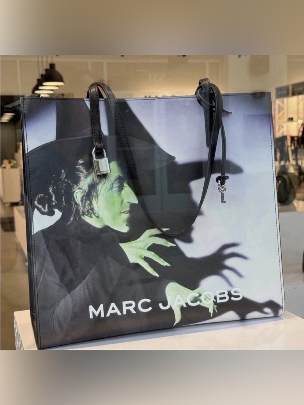 Marc Jacobs x 'The Wizard of Oz' Large Leather Tote Wicked Witch NWT Exclusive